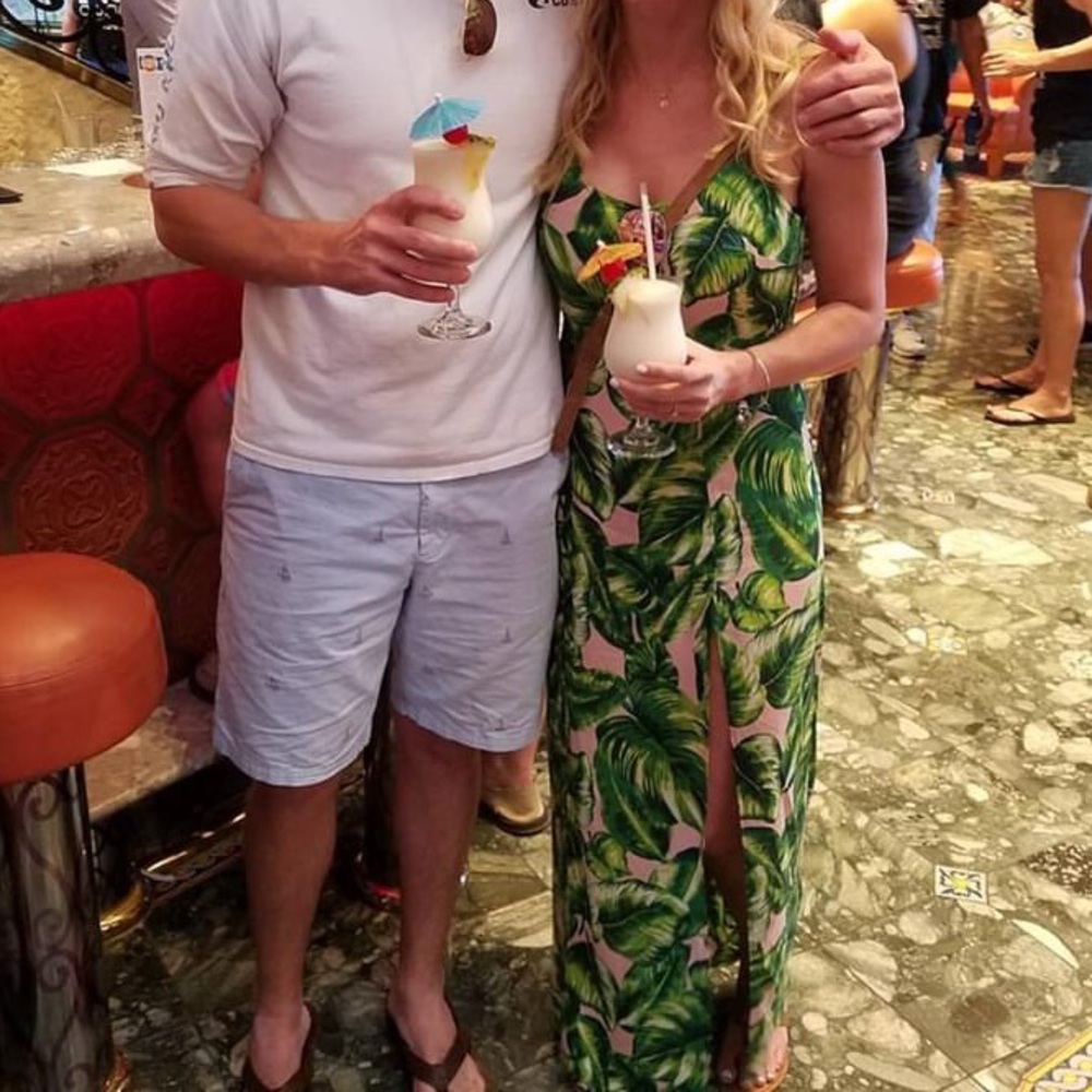 Tropical Forever 21 Dress